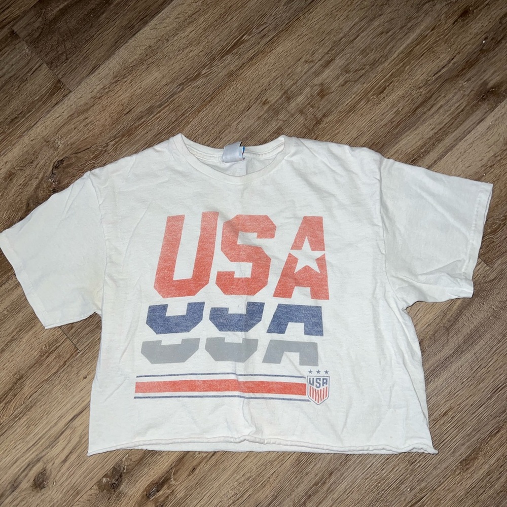 Urban Outfitters cropped tee